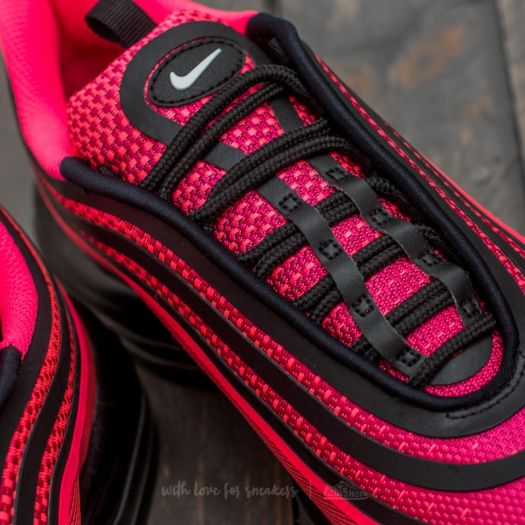 Women s shoes Nike Air Max 97 Ultra 17 GS Black Racer Pink White Footshop
