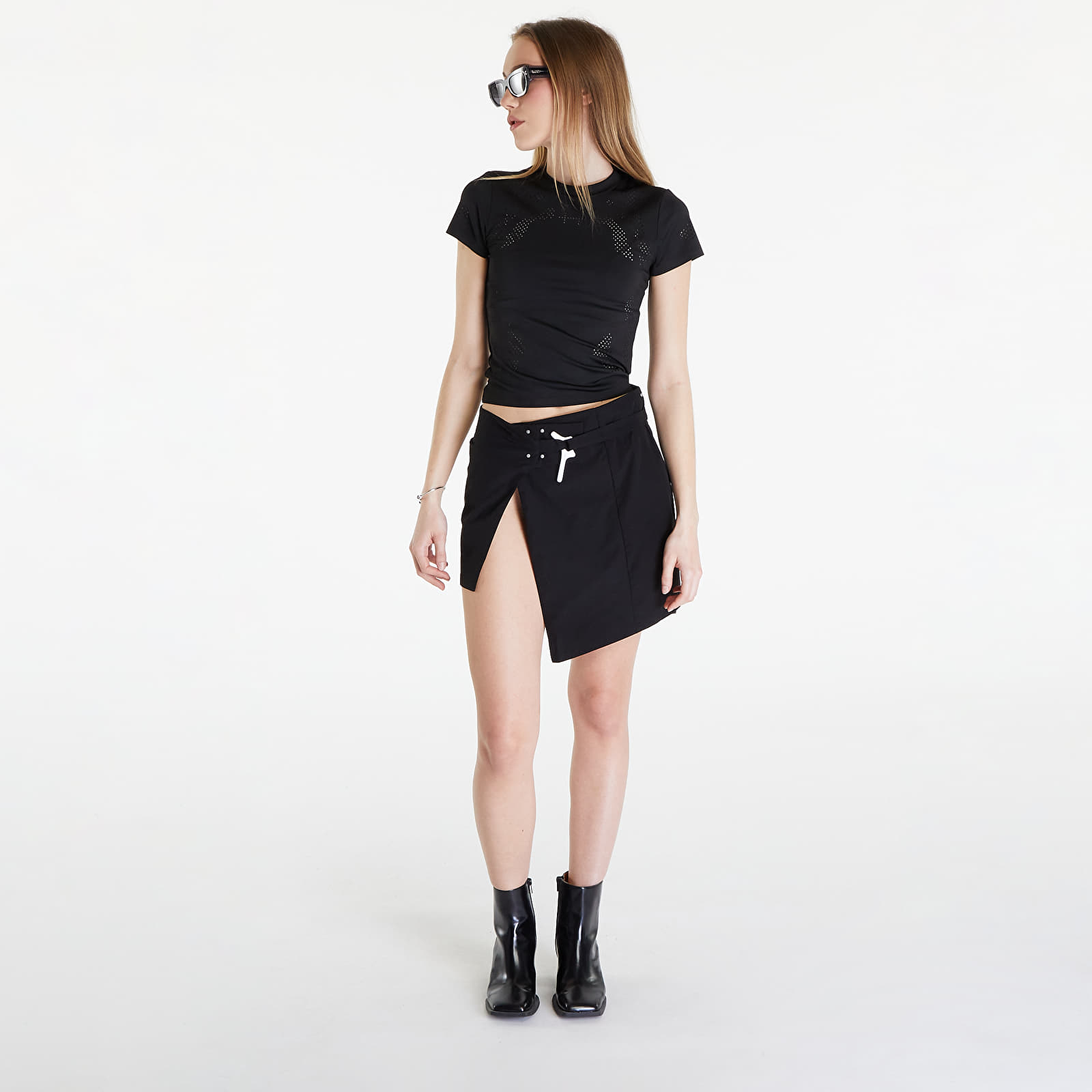 Szoknyák HELIOT EMIL Caliche Technical Skirt Black