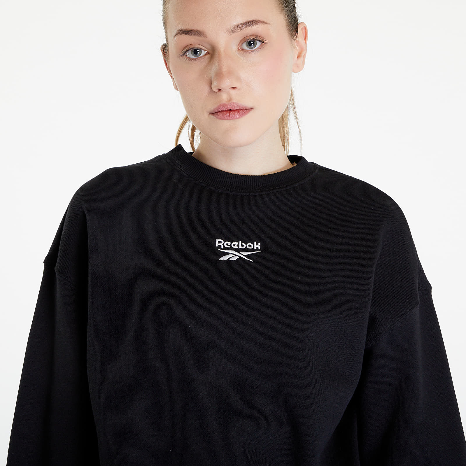 Sweatjacken und Sweatshirts Reebok Classics Small Logo Crewneck Sweatshirt Black