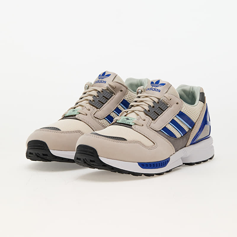 h adidas ZX 8000 Wonder White/ Royal Blue/ Linen Green | Footshop