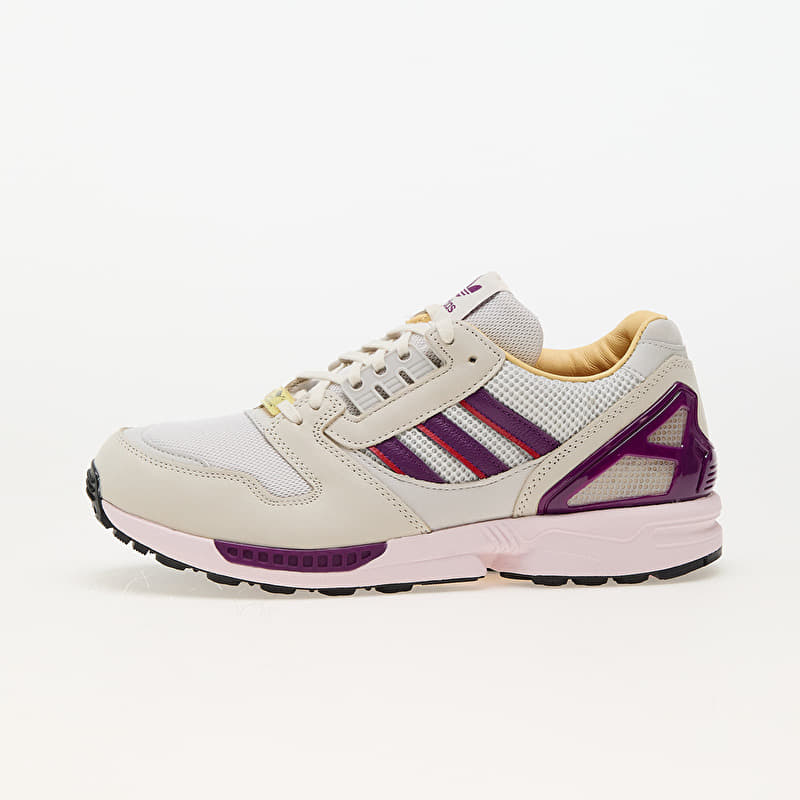 adidas ZX8000 Crystal White/ Glory Purple/ Orange Tint | Footshop