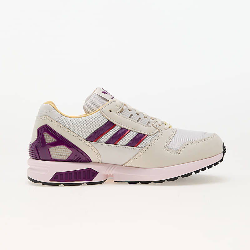 adidas ZX8000 Crystal White/ Glory Purple/ Orange Tint | Footshop