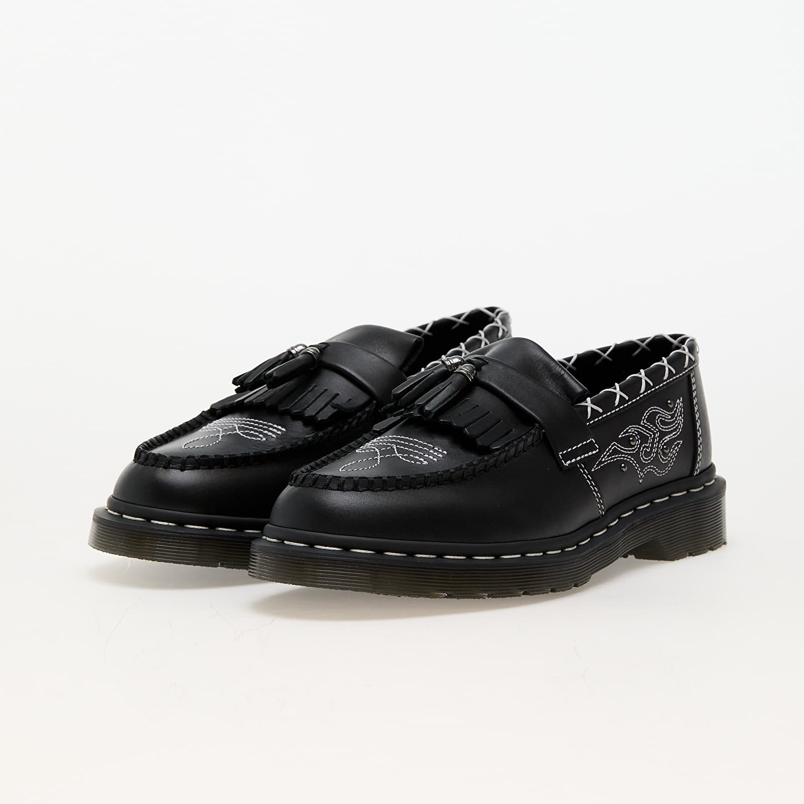 Herren Sneaker und Schuhe Dr. Martens Adrian Ga Black Wanama