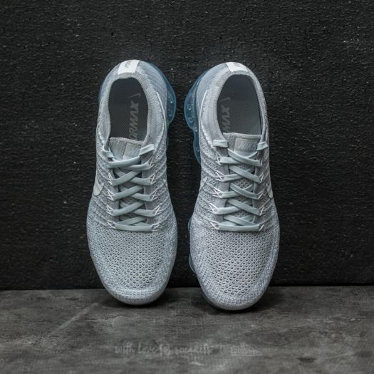 Men s shoes Nike Air Vapormax Flyknit Pure Platinum White Wolf