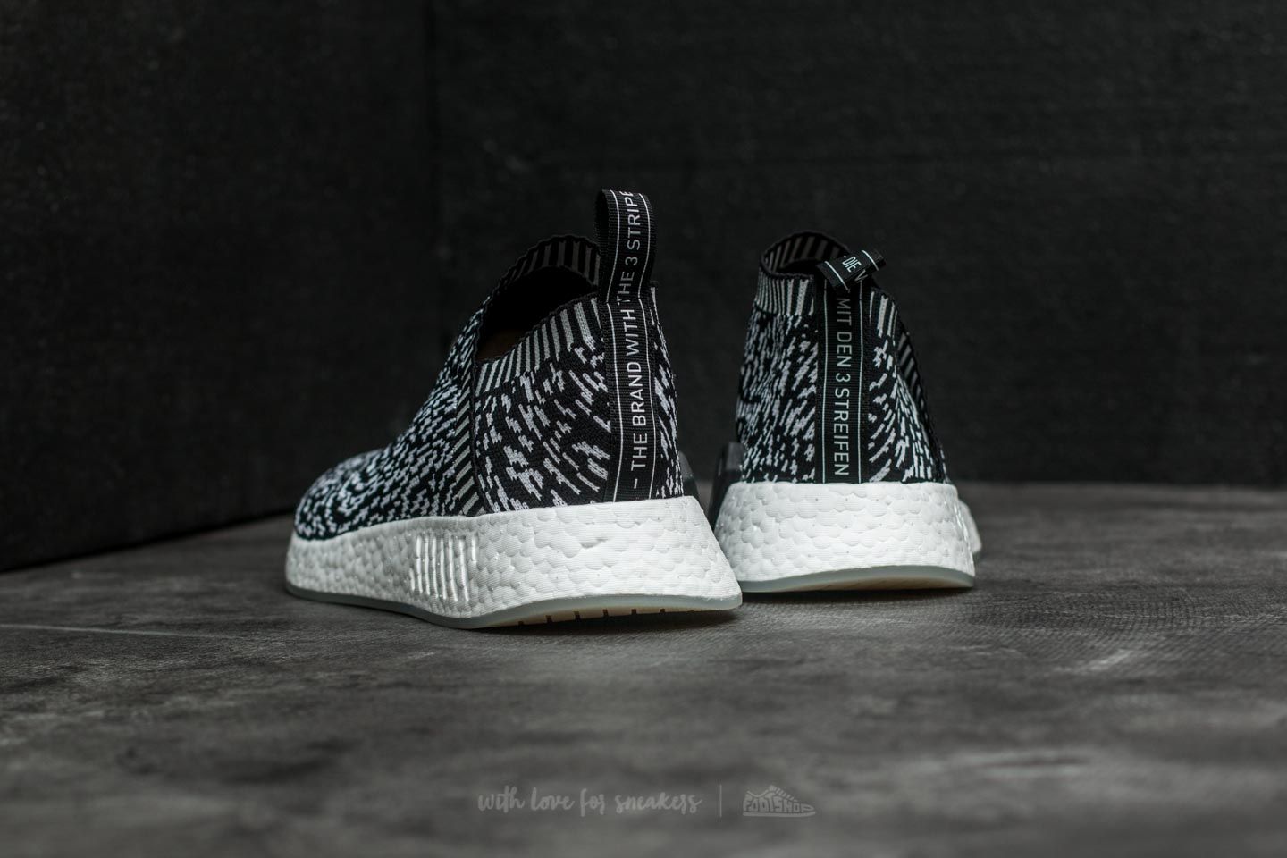 Adidas originals męskie nmd_cs2 primeknit cheap buty sportowe czarny