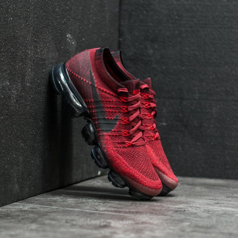 Men's shoes Nike Air Wapormax Flyknit Dark Team Red/ Black (849558