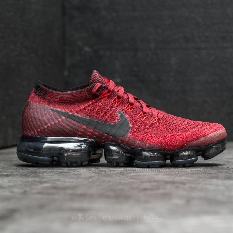 Men's shoes Nike Air Wapormax Flyknit Dark Team Red/ Black (849558