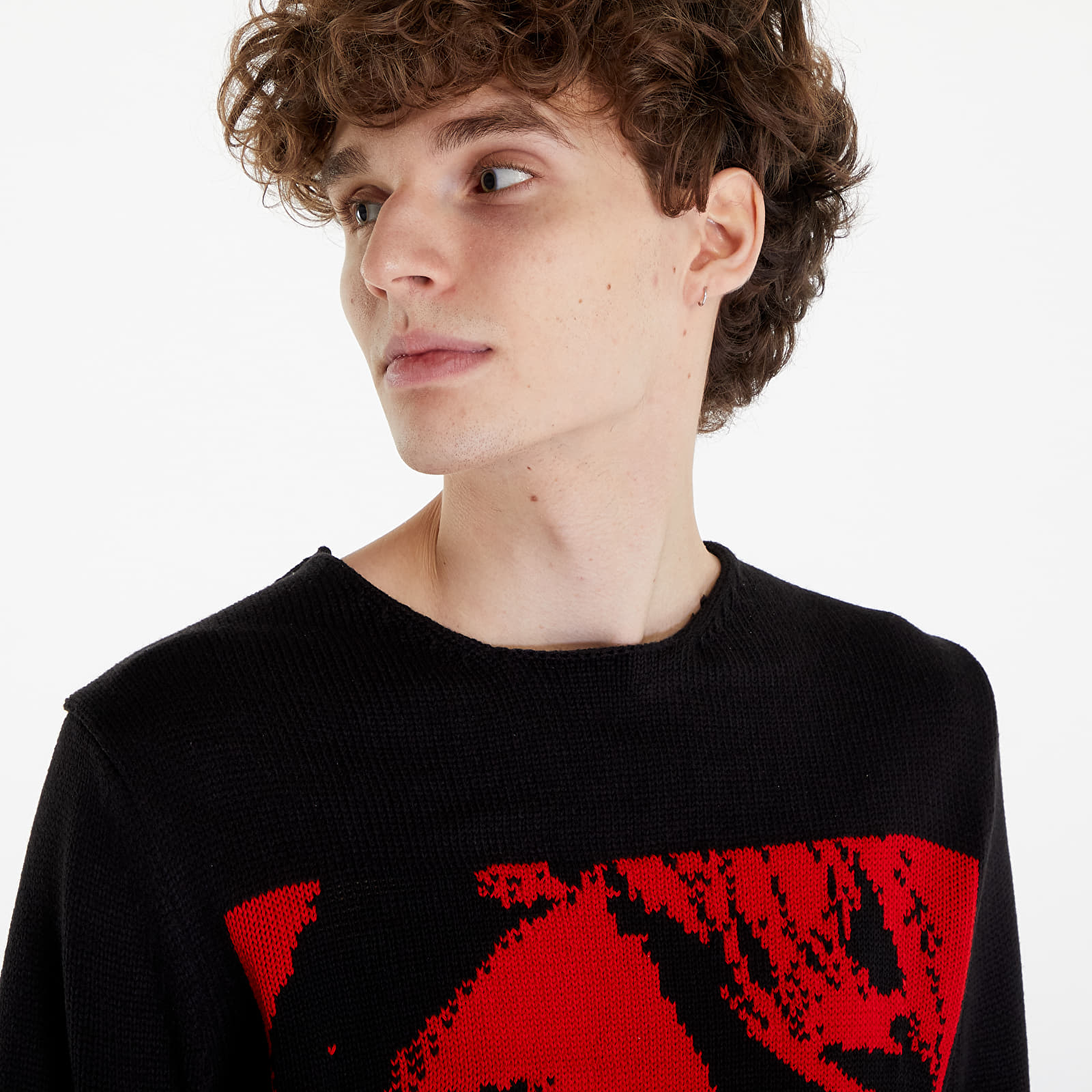 Pulovere Comme des Garçons SHIRT Sweater Black/ Red