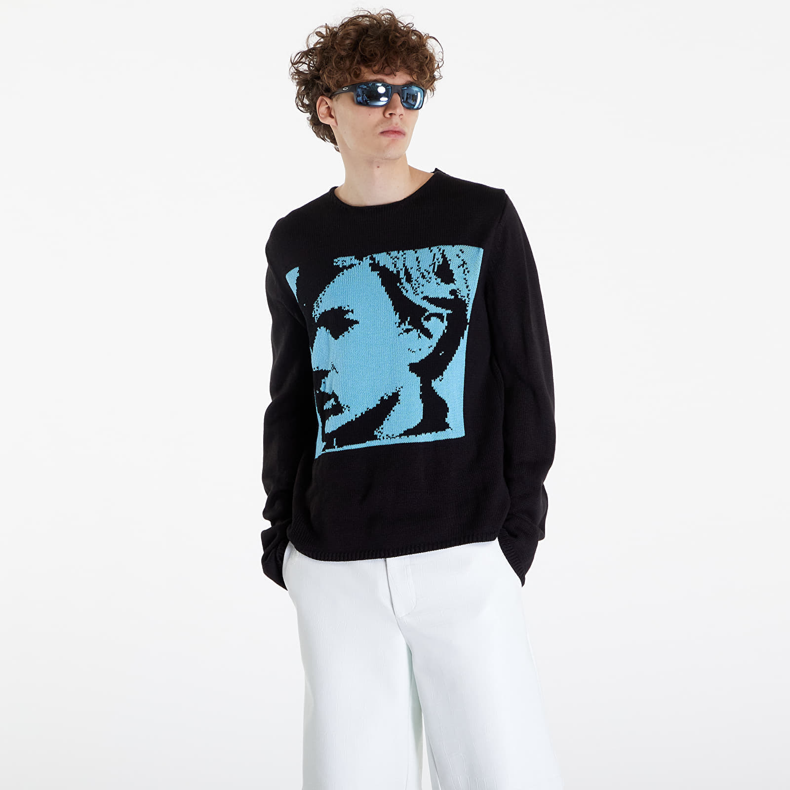 Пуловери Comme des Garçons SHIRT Sweater Black/ Blue