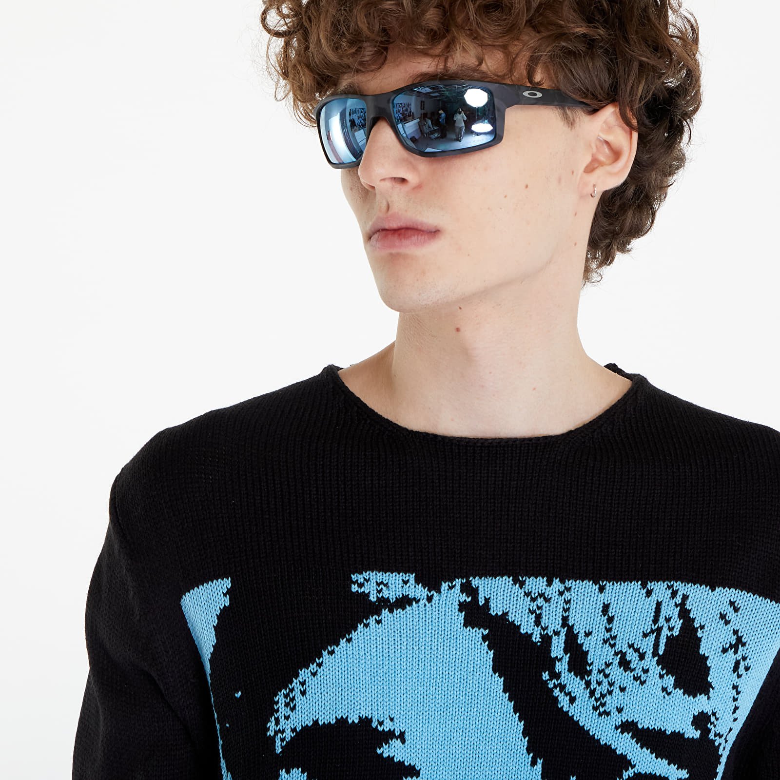 Pullover Comme des Garçons SHIRT Sweater Black/ Blue