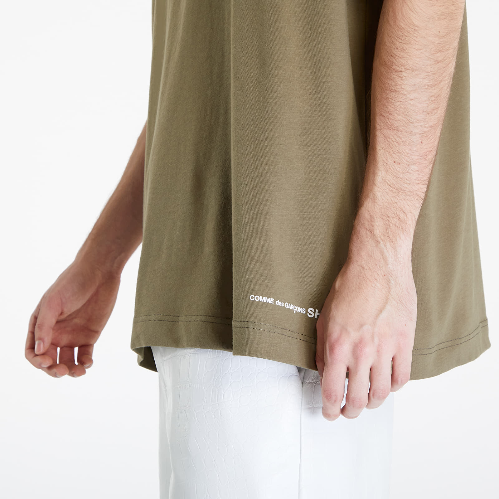 Pólók Comme des Garçons SHIRT Short Sleeve Tee Khaki