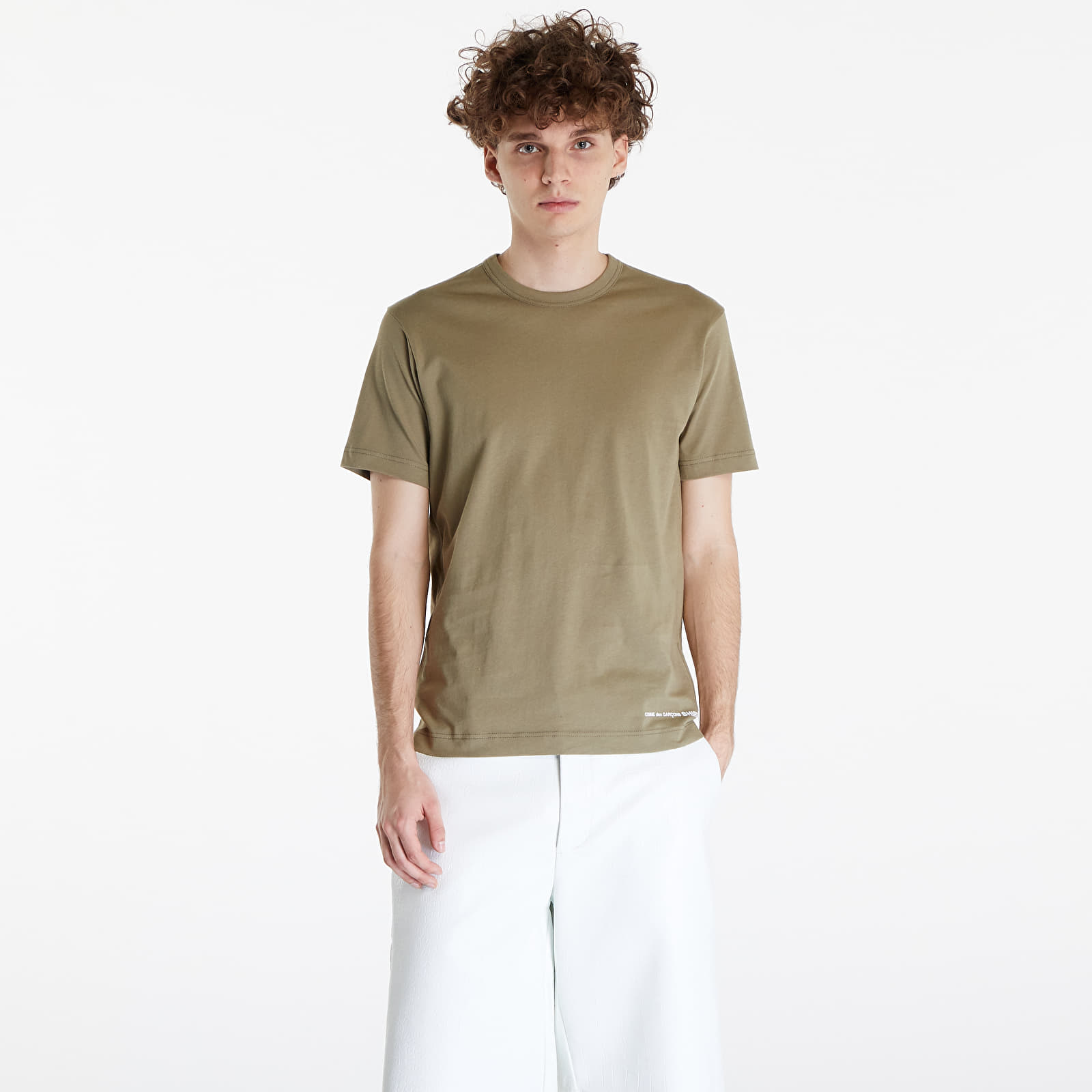 Pólók Comme des Garçons SHIRT Short Sleeve Tee Khaki