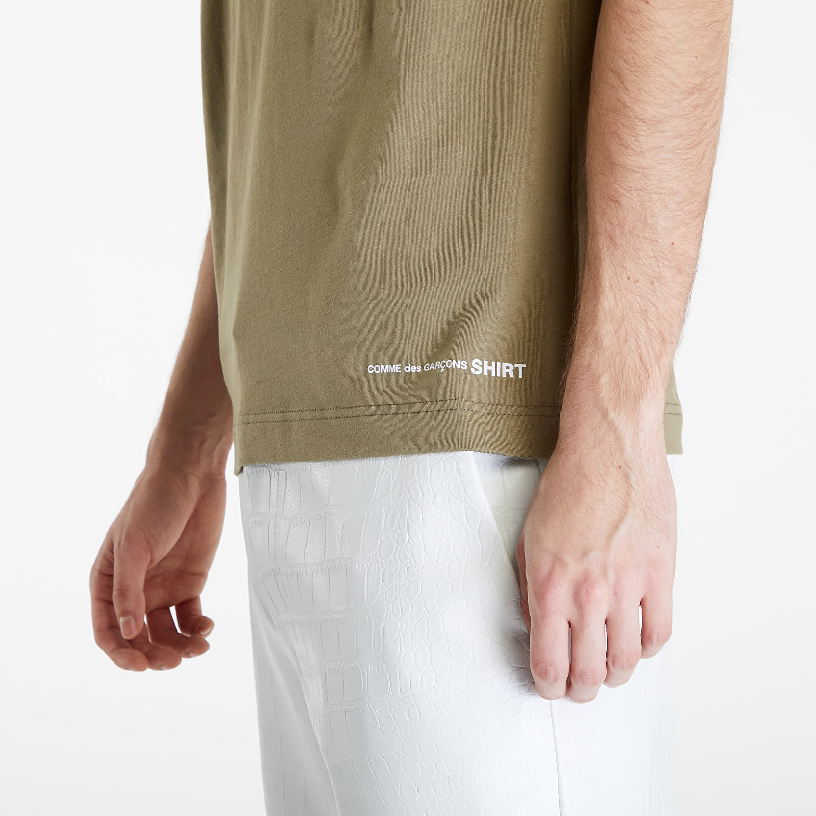 Pólók Comme des Garçons SHIRT Short Sleeve Tee Khaki