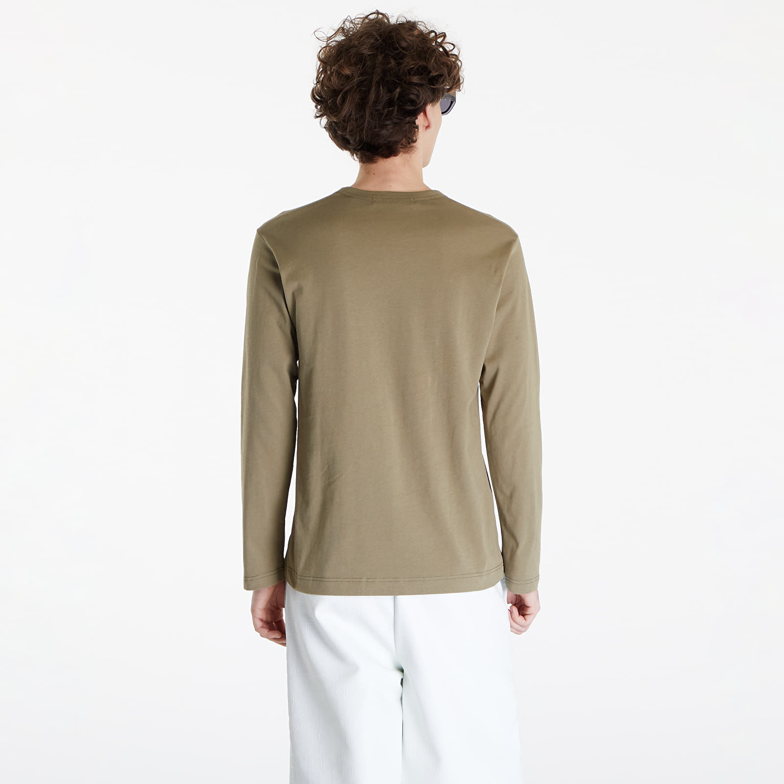 Pólók Comme des Garçons SHIRT Long Sleeve Tee Khaki
