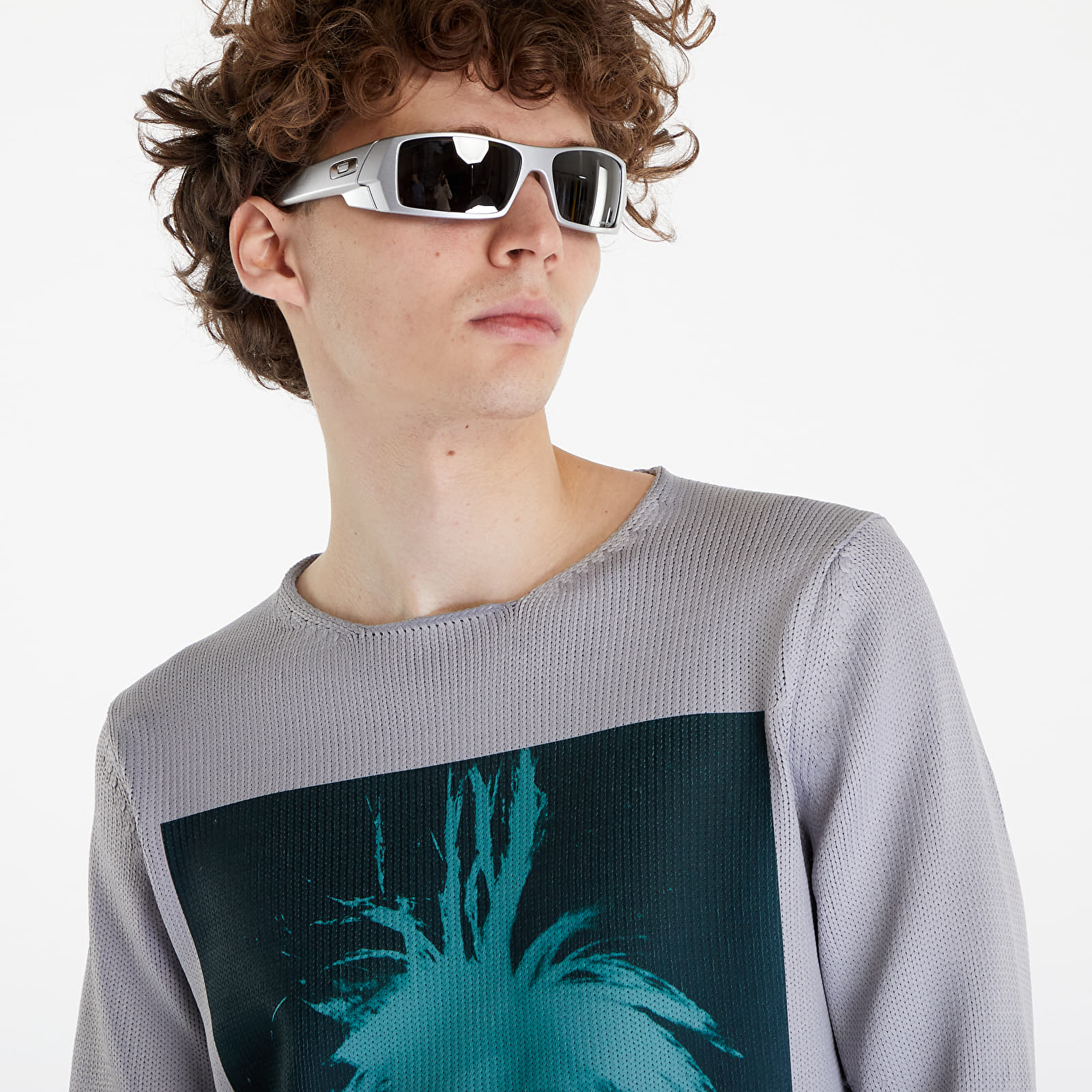 Pulóverek Comme des Garçons SHIRT Sweater Grey/ Green