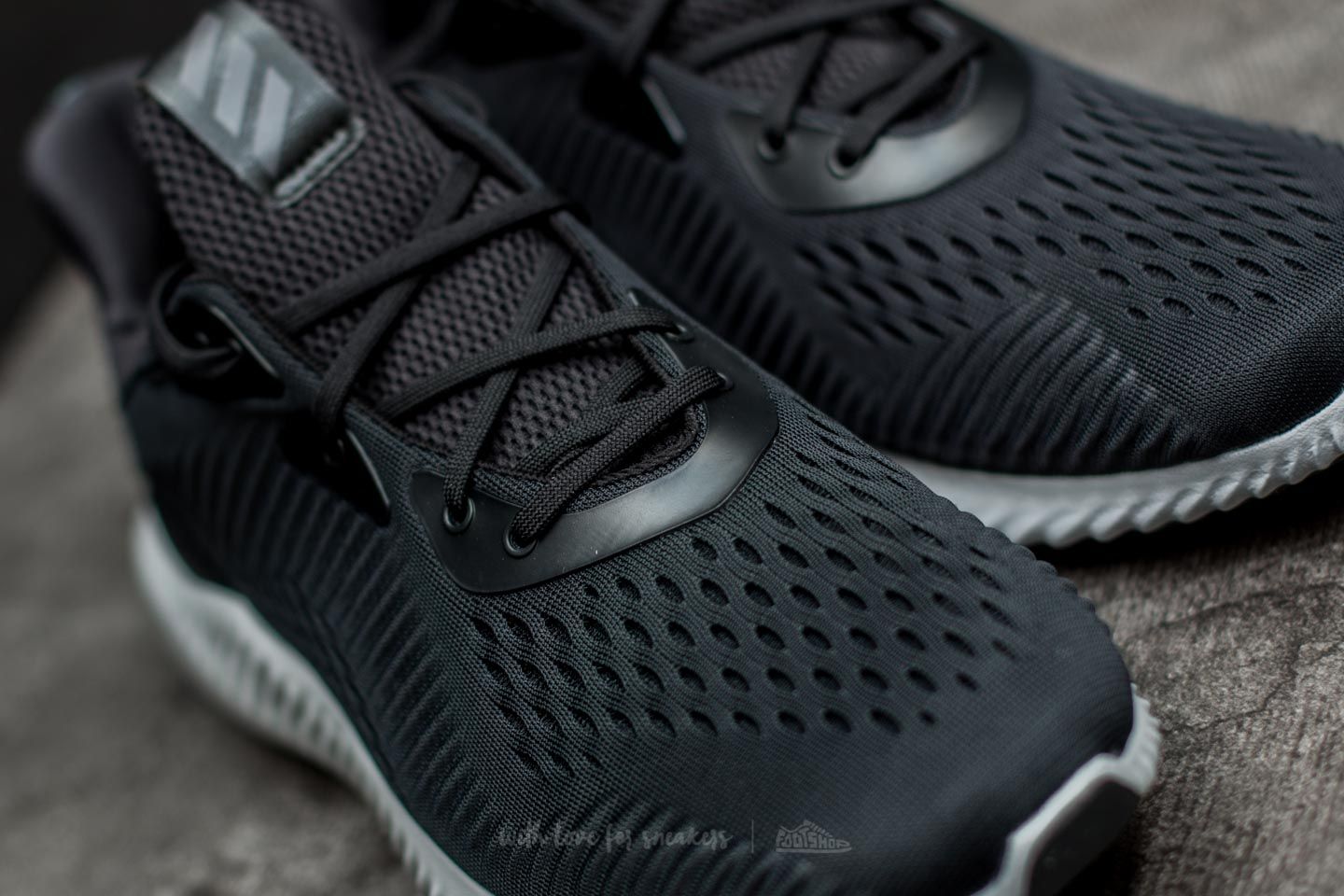 Adidas alphabounce em core black discount