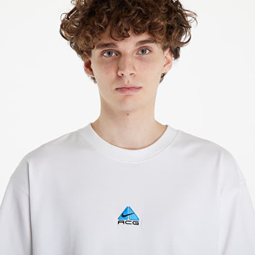 T shirts Nike ACG Men s T Shirt Summit White Light Photo Blue Footshop