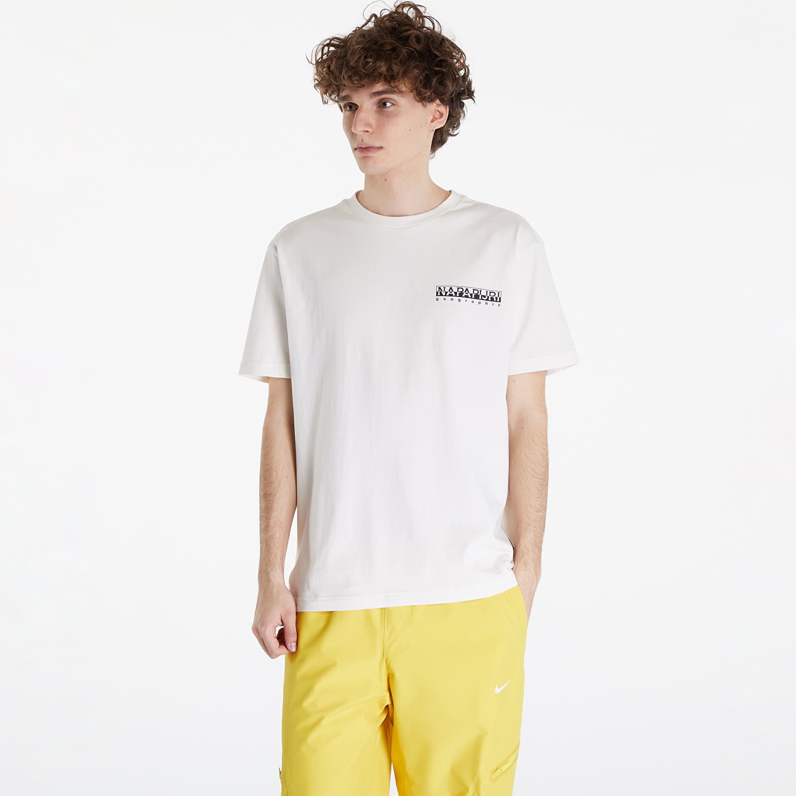 T shirts Napapijri Kotcho T Shirt White Whisper Footshop