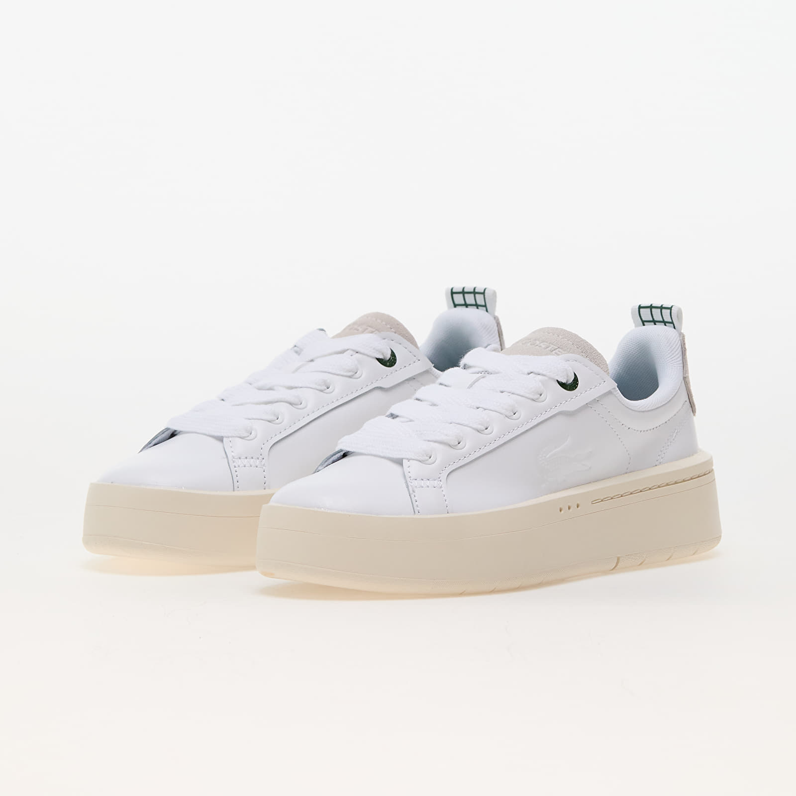 Női cipők LACOSTE Carnaby Plat White/ Off