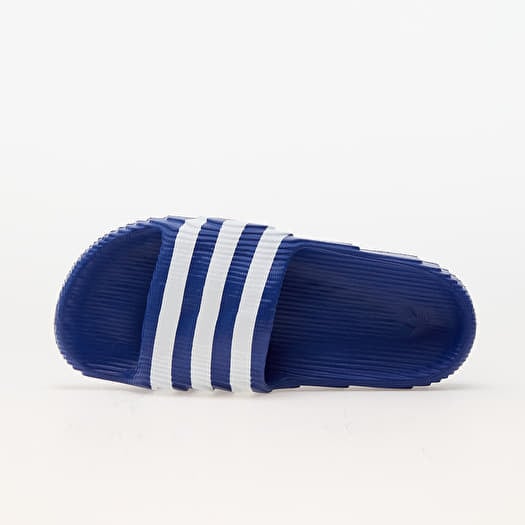 Royal blue adidas slides hotsell