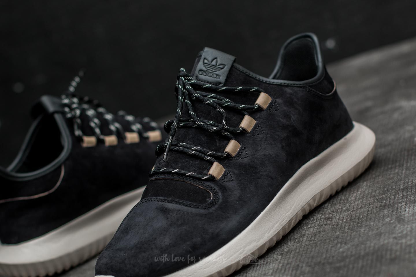 Adidas originals tubular shadow leather online