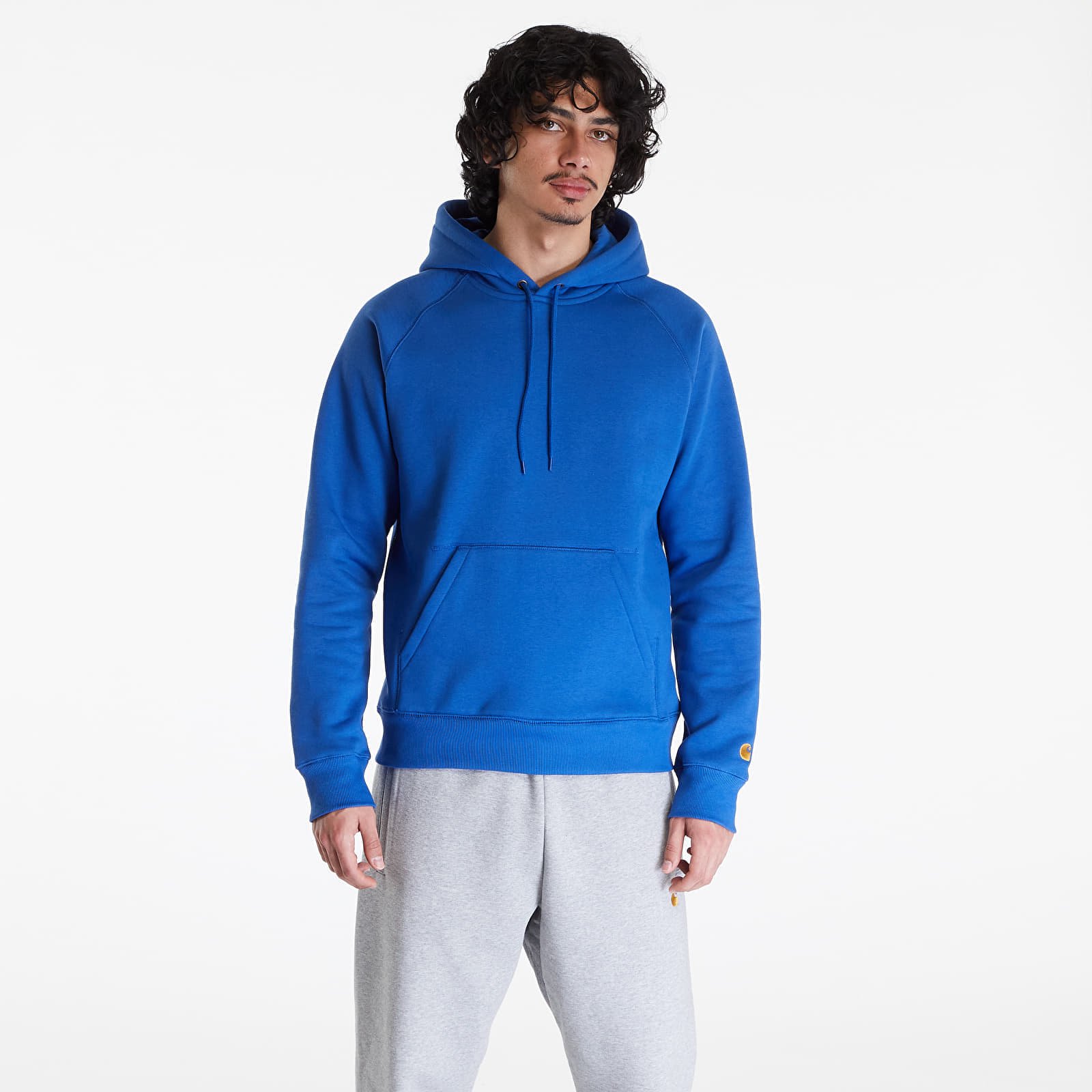 Hanorac Carhartt WIP Hooded Chase Sweatshirt UNISEX Acapulco/ Gold