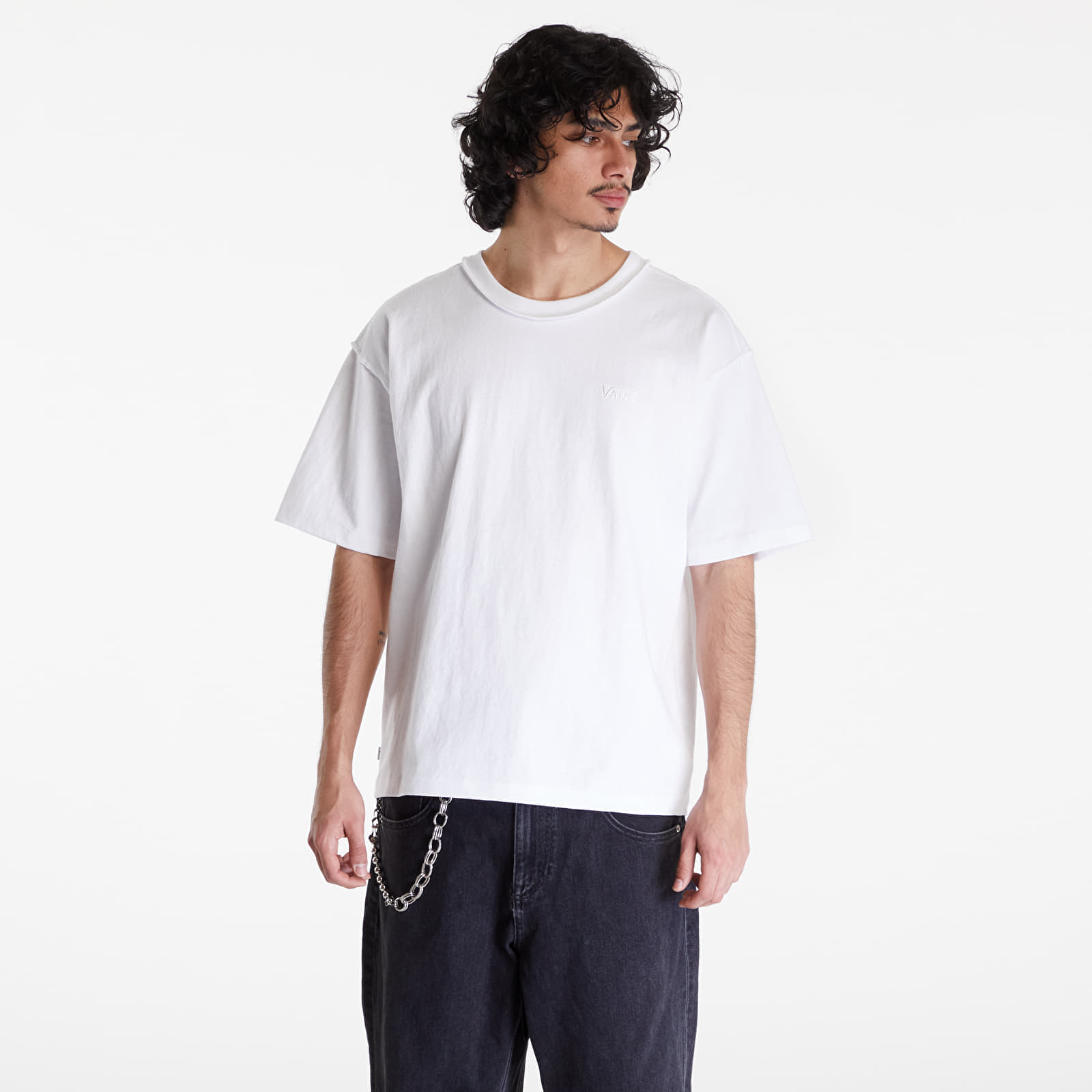 Тениски Vans LX Premium Short Sleeve Tee White