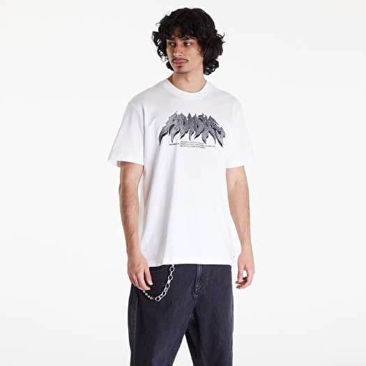 T-shirt adidas Flames Conc Short Sleeve Tee White