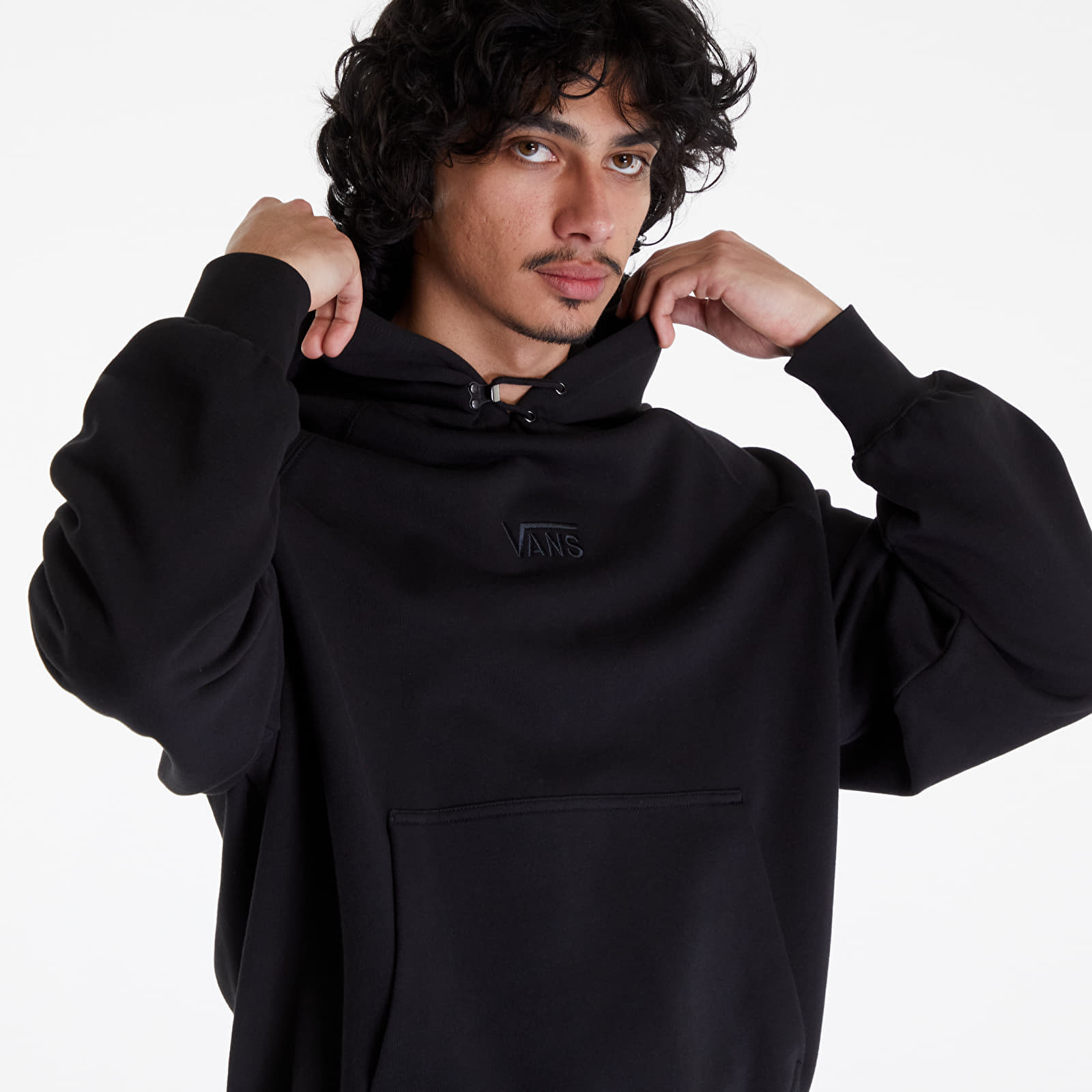 Hanorac Vans Premium Standards Fleece LX Hoodie Black - 1 | YEO