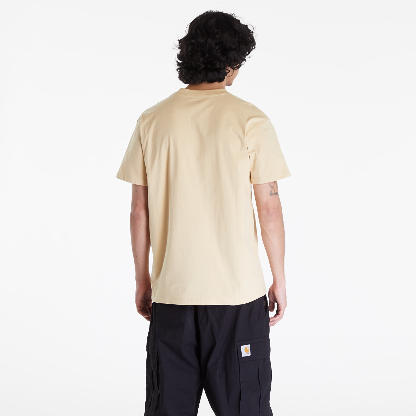 Tričká Carhartt WIP S/S American Script T-Shirt UNISEX Rattan