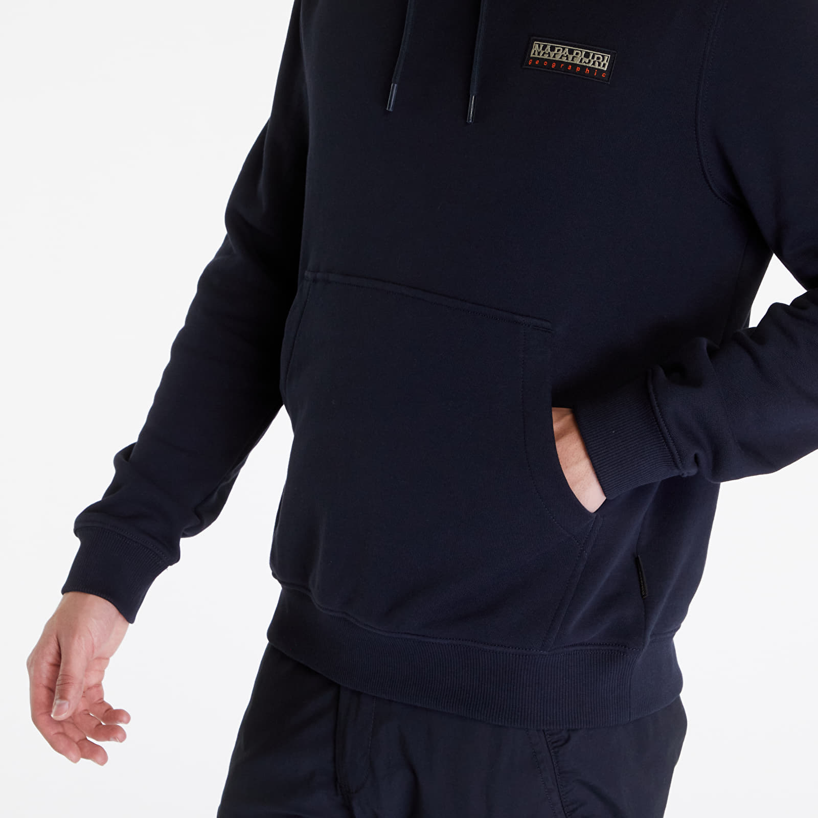 Mikiny Napapijri Iaato H S Sweatshirt Black