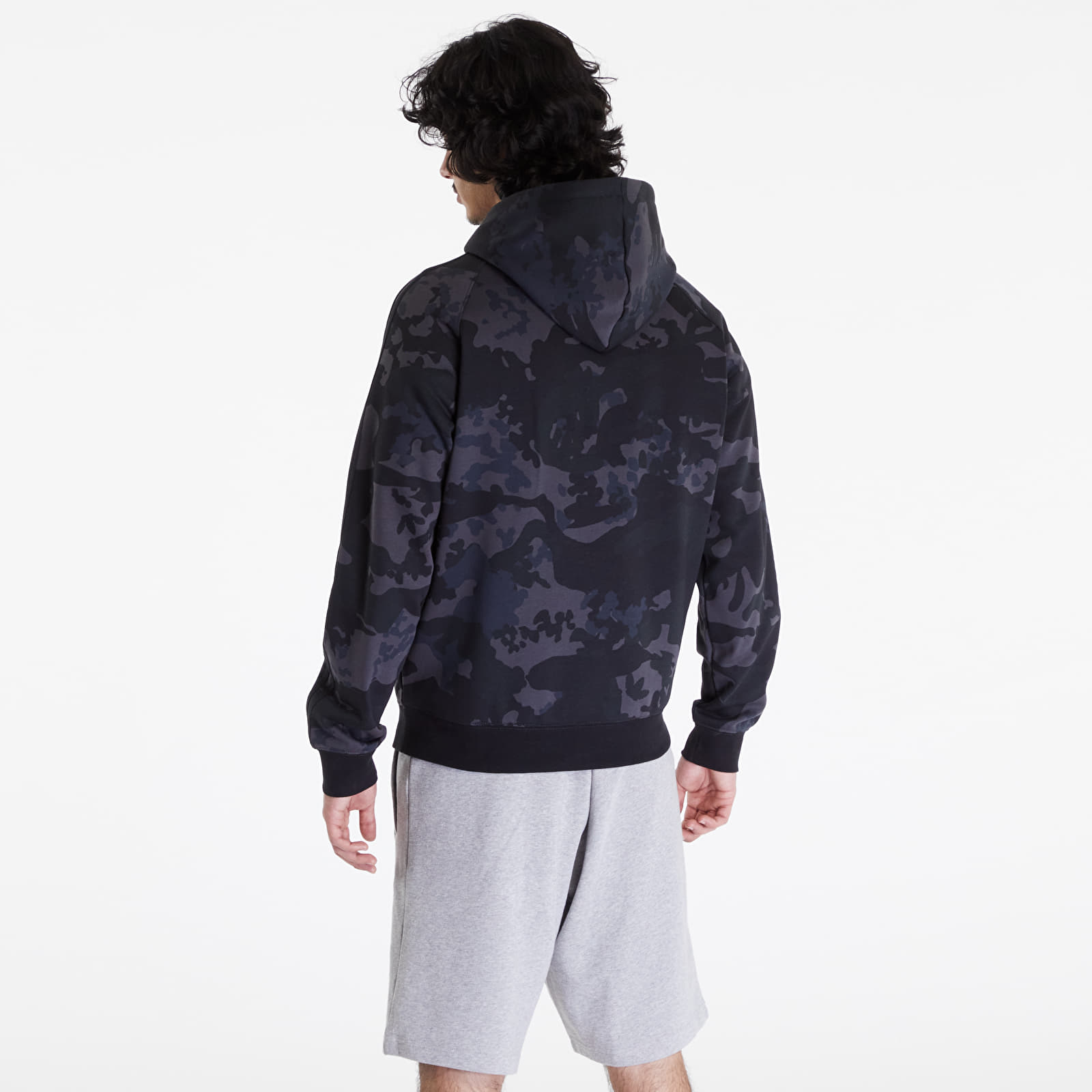 Mikiny adidas Camo Hoodie Black