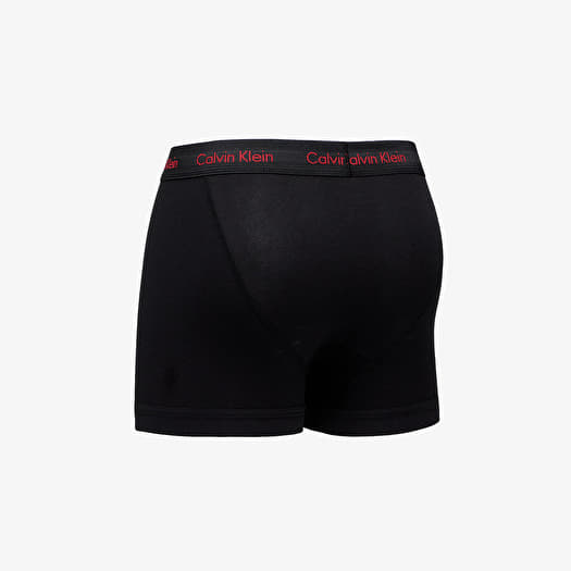 Calvin Klein Cotton Stretch Regular Fit Boxer Briefs, Pack of 3, Black