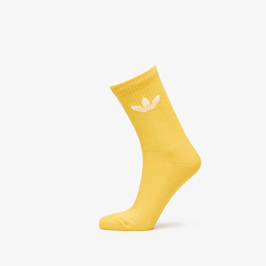 Yellow adidas socks sale