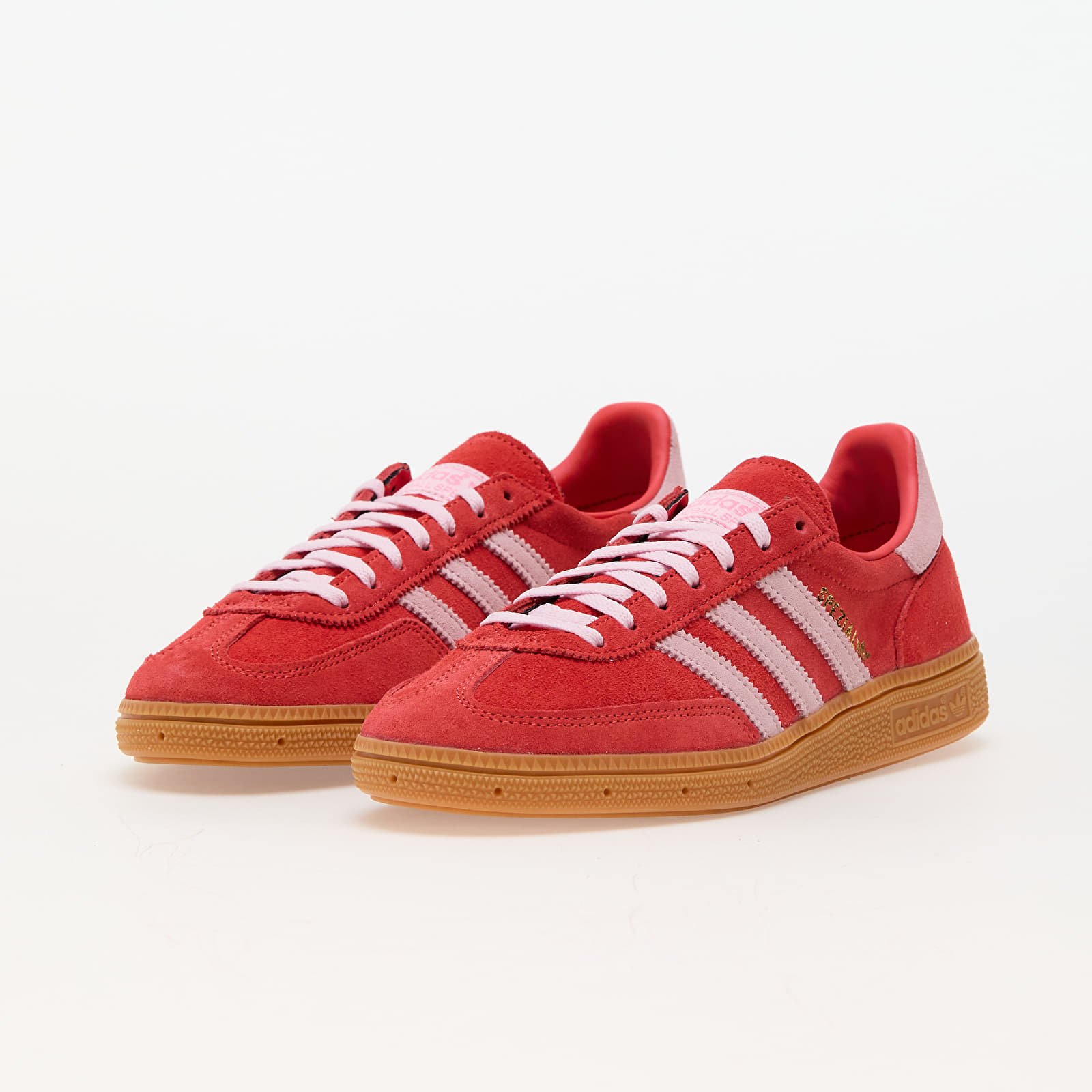 Damen Sneaker und Schuhe adidas Handball Spezial W Bright Red/ Clear Pink/ Gum1