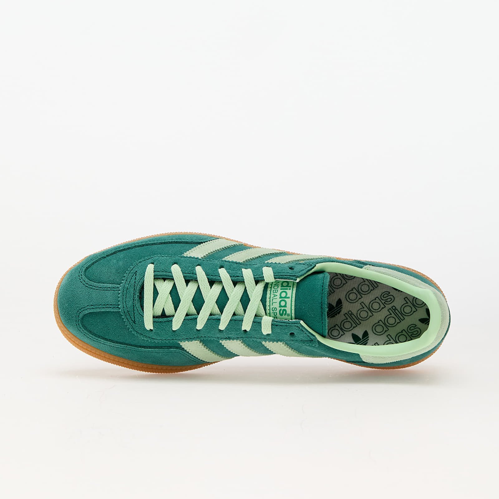 Damen Sneaker und Schuhe adidas Handball Spezial W Collegiate Green/ Semi Green Spark/ Gum