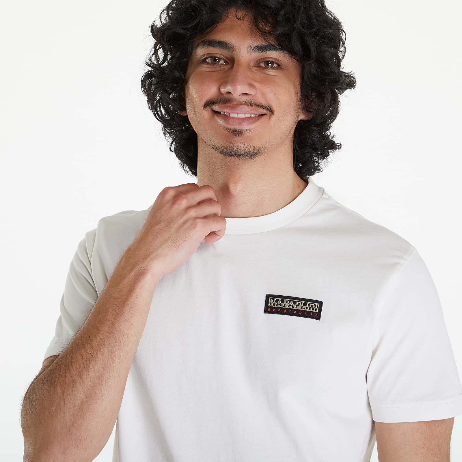 Tričká Napapijri S-Iaato Tee White Whisper
