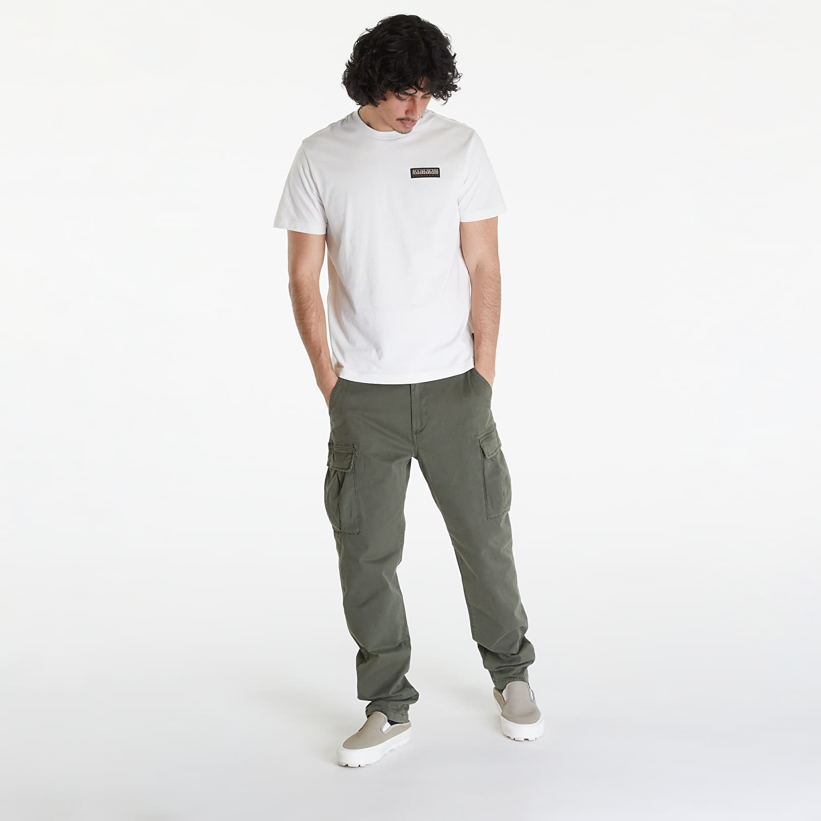 Tričká Napapijri S-Iaato Tee White Whisper