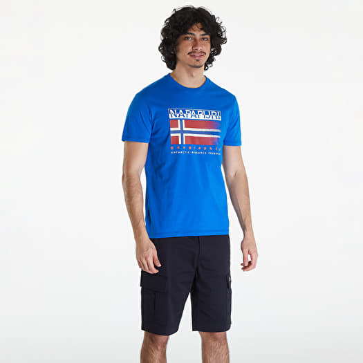 T-shirt Napapijri S-Kreis Tee Blue Lapis