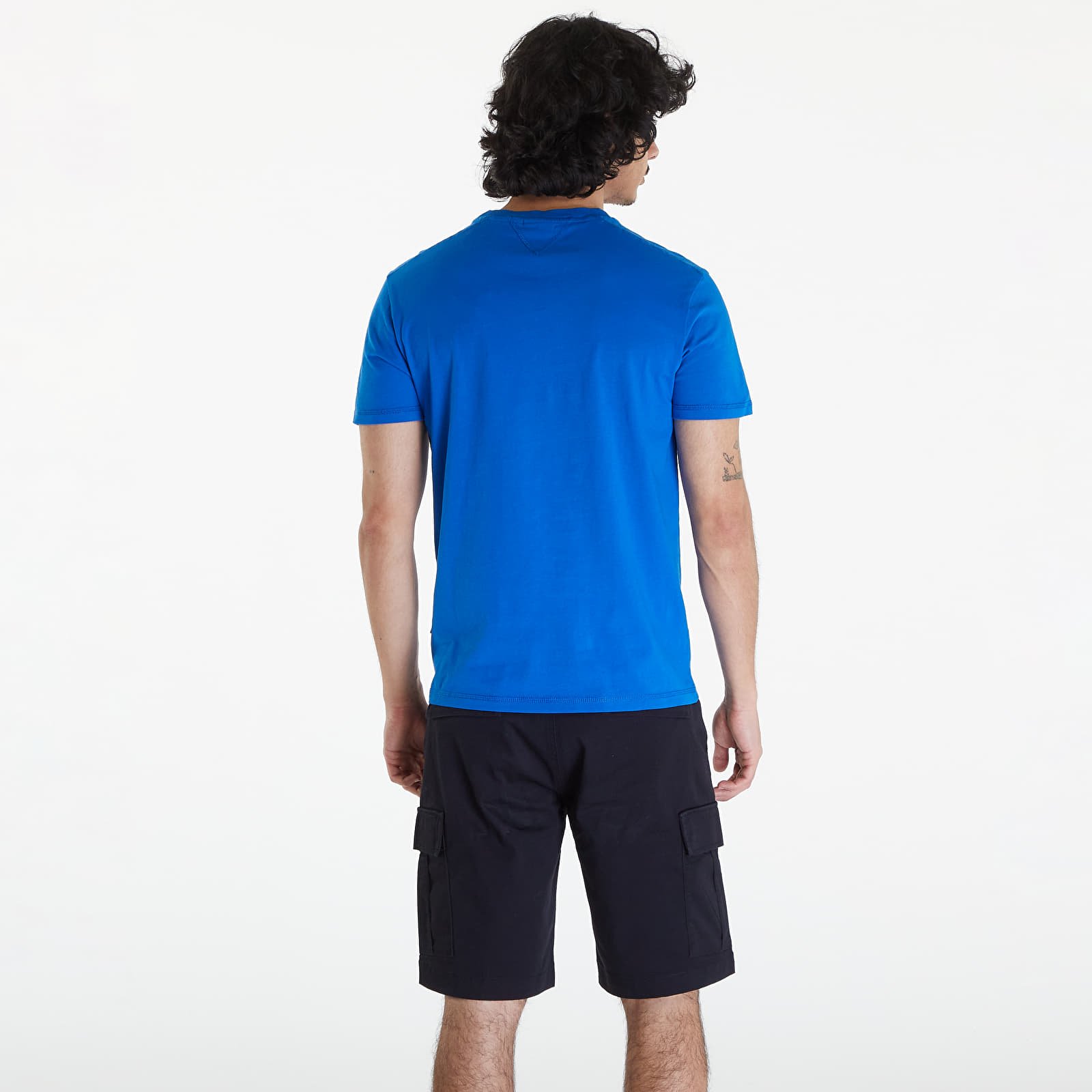 T-shirts Napapijri S-Kreis Tee Blue Lapis