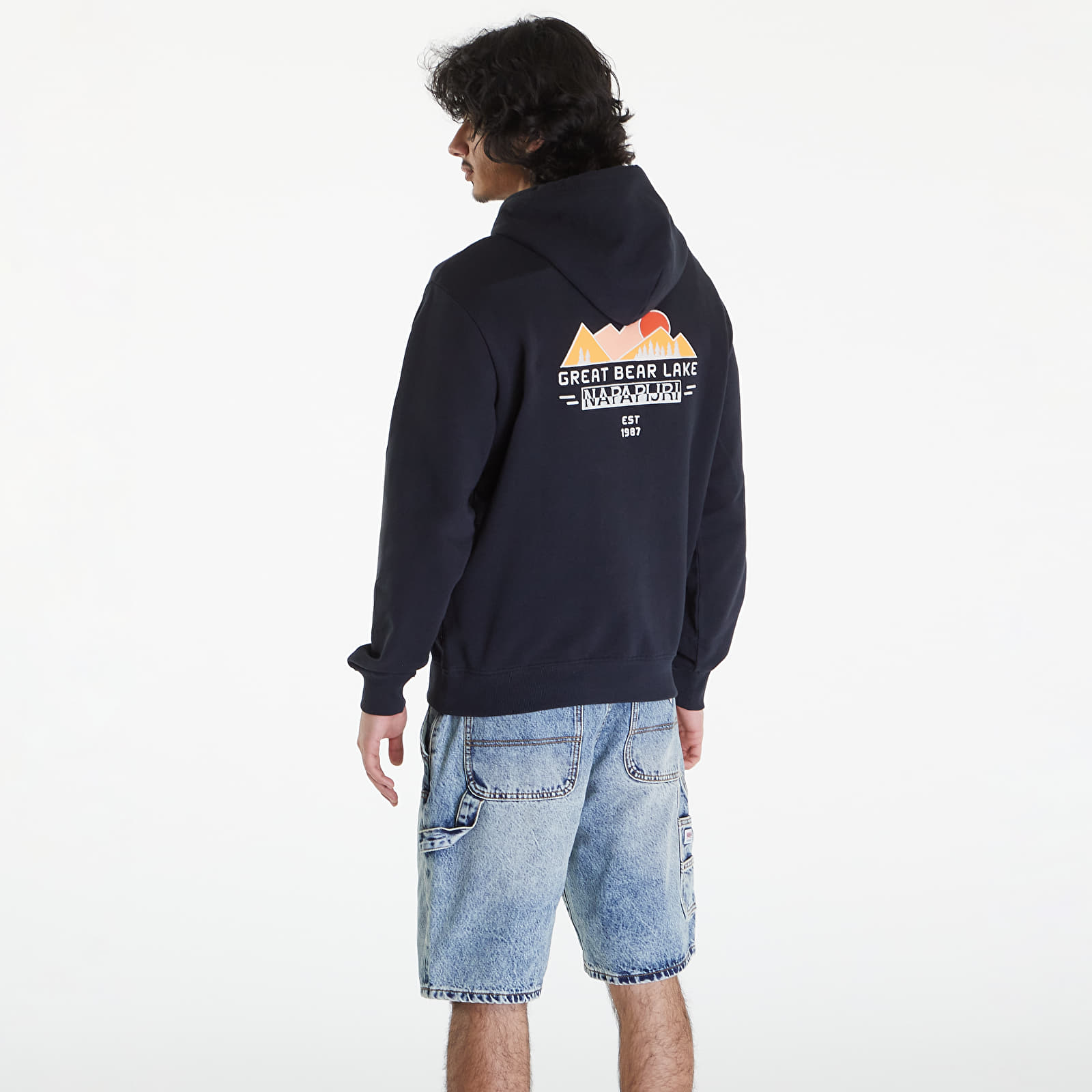 Kapuutsikud ja kampsunid Napapijri B-Boyd Hoody Black