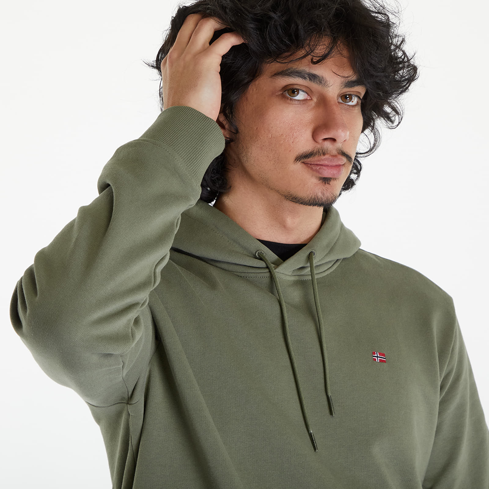Hettegensere og sweatshirts Napapijri Balis Hoodie Sum Green Lichen