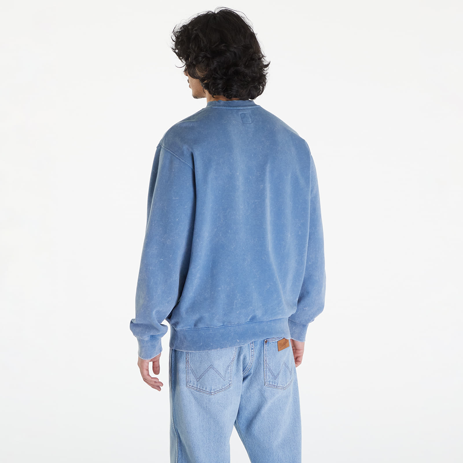 Hanorace Vans Spaced Out Loose Crew Copen Blue