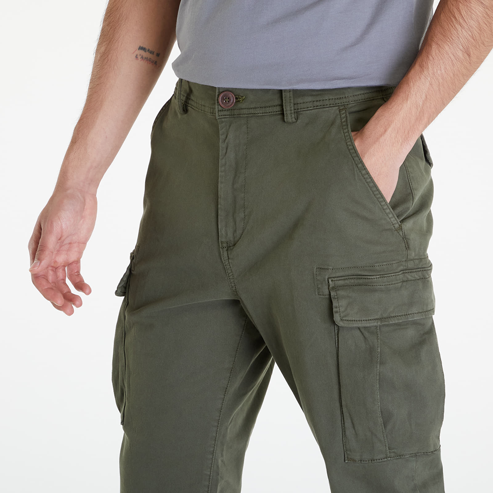 Nadrágok Napapijri M-Yasuni Sl Pants Green Depths