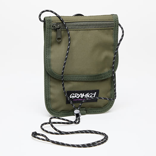 Sacs a bandouliere Gramicci Cordura Neck Pouch Olive Footshop