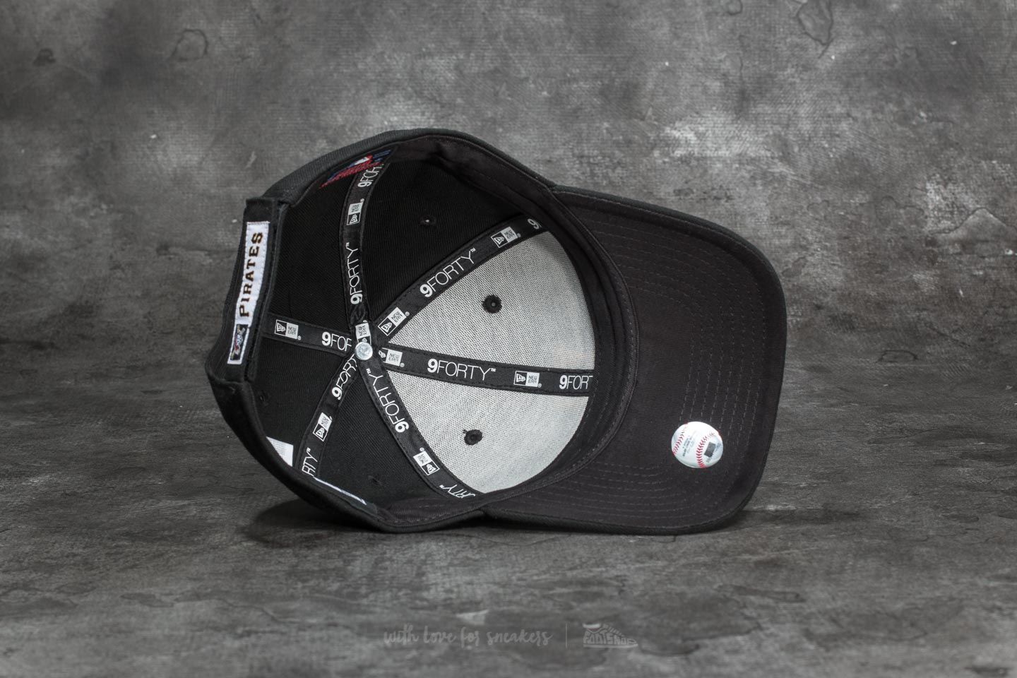 Strapback New Era 9Forty The League Pittsburgh Pirates Cap Black