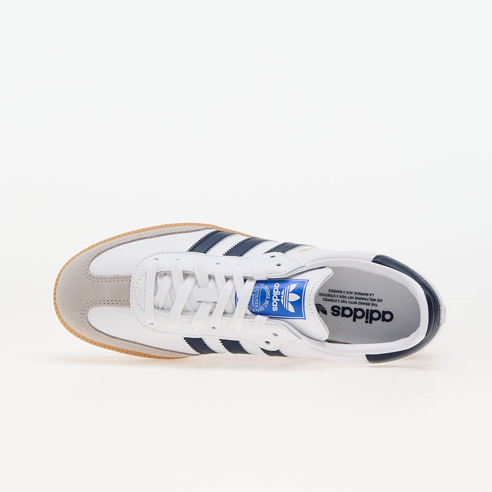 Pánske tenisky a topánky adidas Samba Og Ftw White/ Night Indigo/ Gum