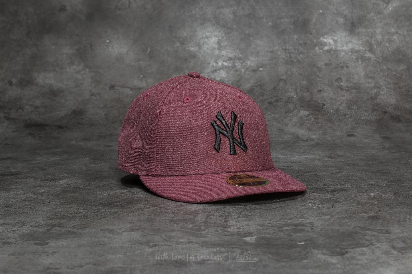 Шапки New Era 59Fifty Heather LP New York Yankees Cap Heather Maroon