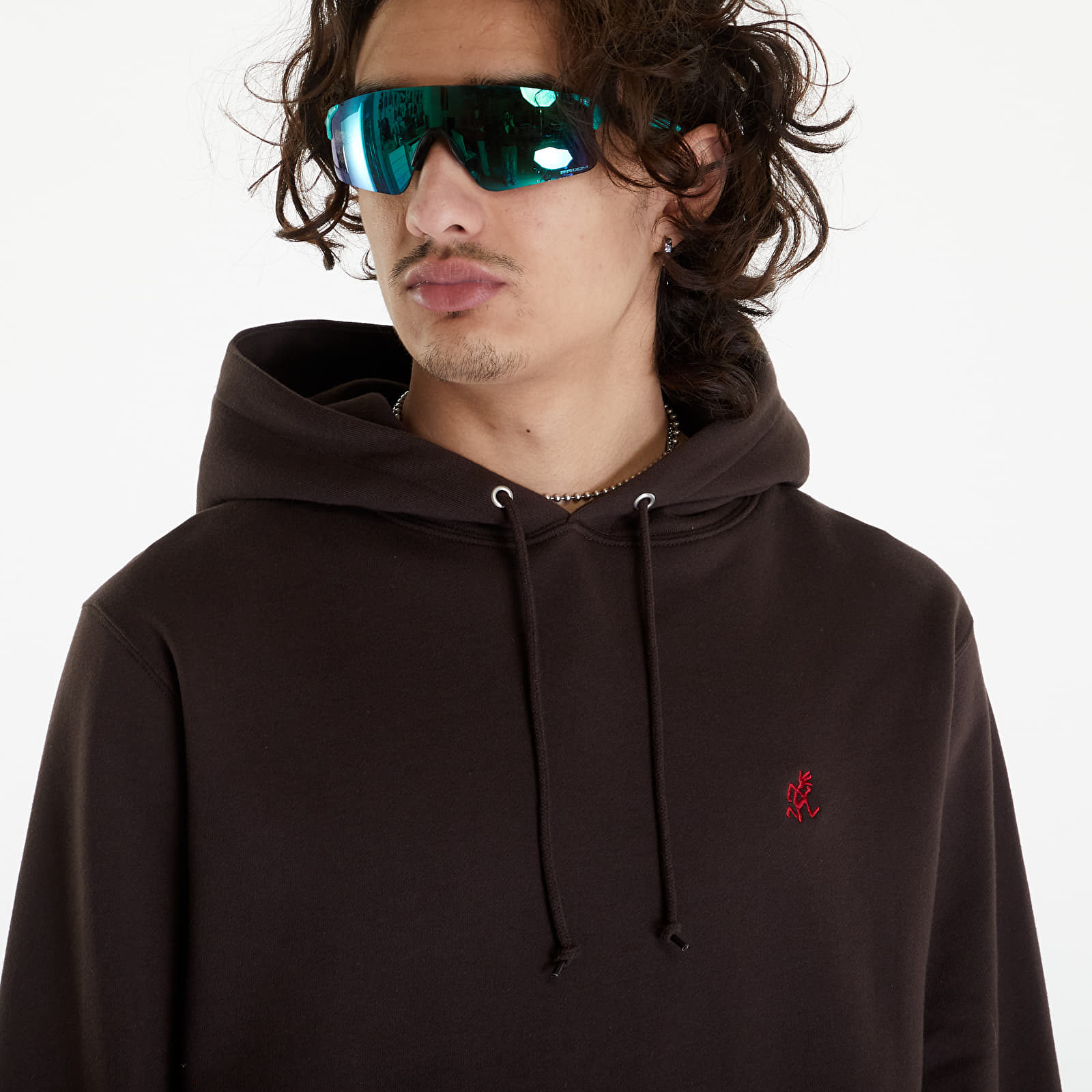 Hoodies and sweatshirts  Gramicci One Point Hooded Sweatshirt UNISEX Deep Brown