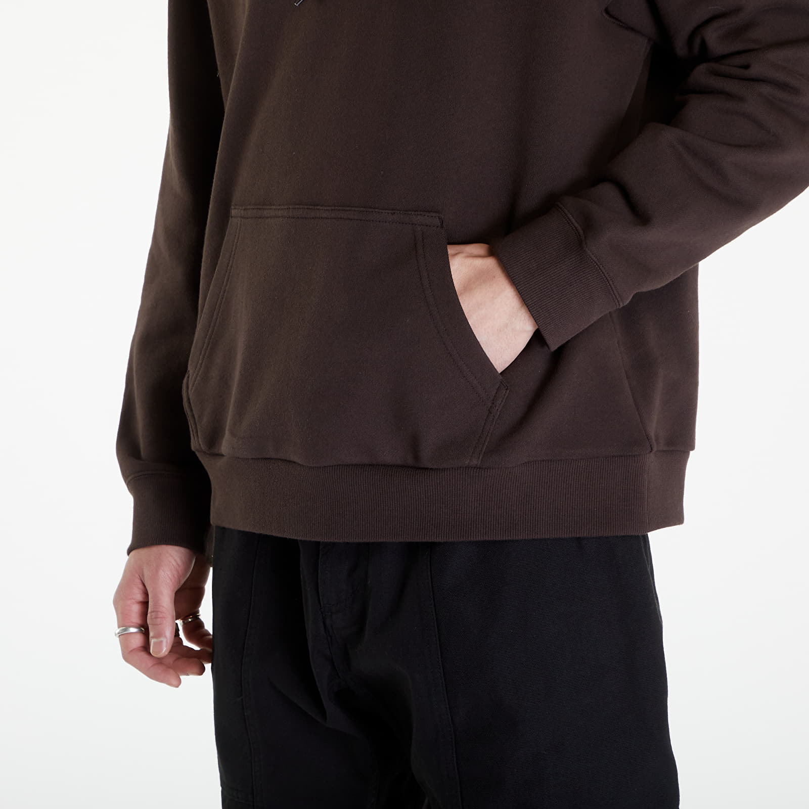 Hoodies and sweatshirts  Gramicci One Point Hooded Sweatshirt UNISEX Deep Brown